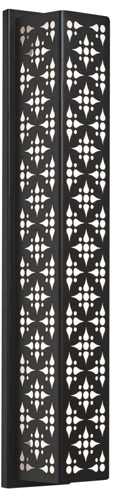 Akut 26" High Black|Opal Acrylic ADA Sconce LED Retrofit