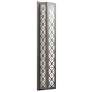 Akut 26" High Satin Pewter and Opal Acrylic Sconce Triac LED