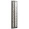 Akut 26"H Satin Pewter and Opal Acrylic Exterior Sconce LED