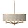 Al Fresco Ava 6-Light Nickel Pendant Chandelier