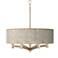 Al Fresco Ava 6-Light Nickel Pendant Chandelier