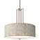 Al Fresco Carey 24" Brushed Nickel 4-Light Chandelier