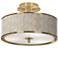 Al Fresco Gold 14" Wide Ceiling Light