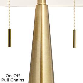 Image5 of Al Fresco Vicki Gold USB Table Lamps Set of 2 more views