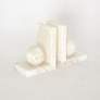 3_Alabaster Ball Bookends-Pair more views