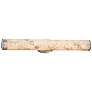 Thumbnail2 of Alabaster Rocks Eliptical 28" Wide Chrome LED Bath Light
