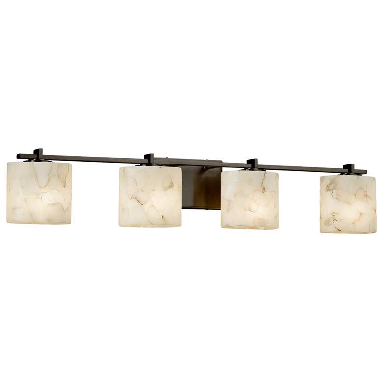 Image 1 Alabaster Rocks! - Era 4-Light Oval Bath Bar - Bronze