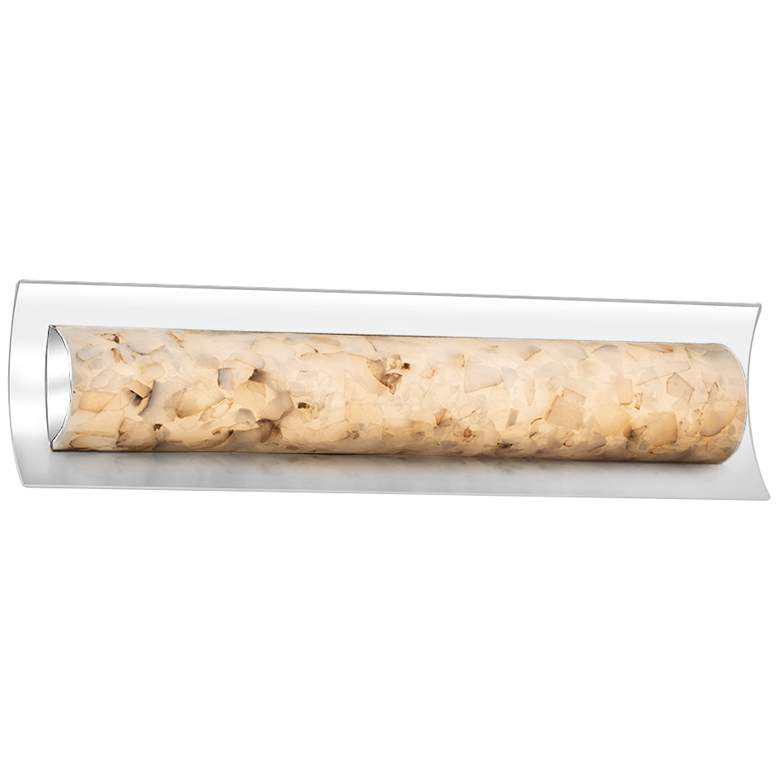 Image 1 Alabaster Rocks!™ Lineate 21 1/2"W LED Bath Light