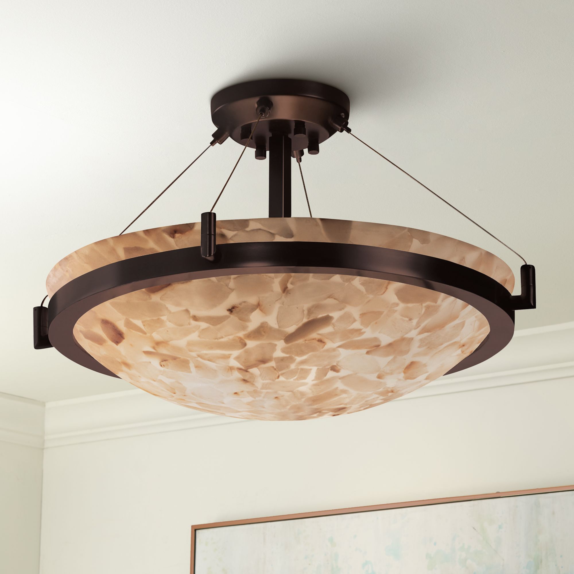 dark bronze ceiling light