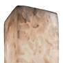 Alabaster Rocks!&trade; 14" High ADA Rectangular Wall Sconce