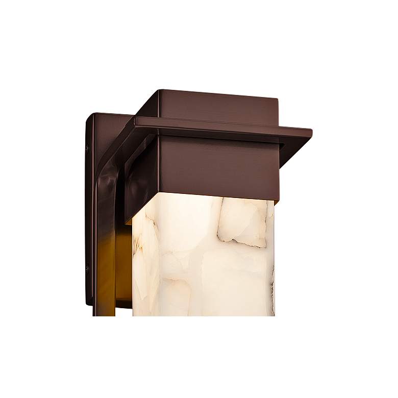 Image 2 Alabaster Rocks!™ Pacific 16 1/2"H LED Outdoor Wall Light more views