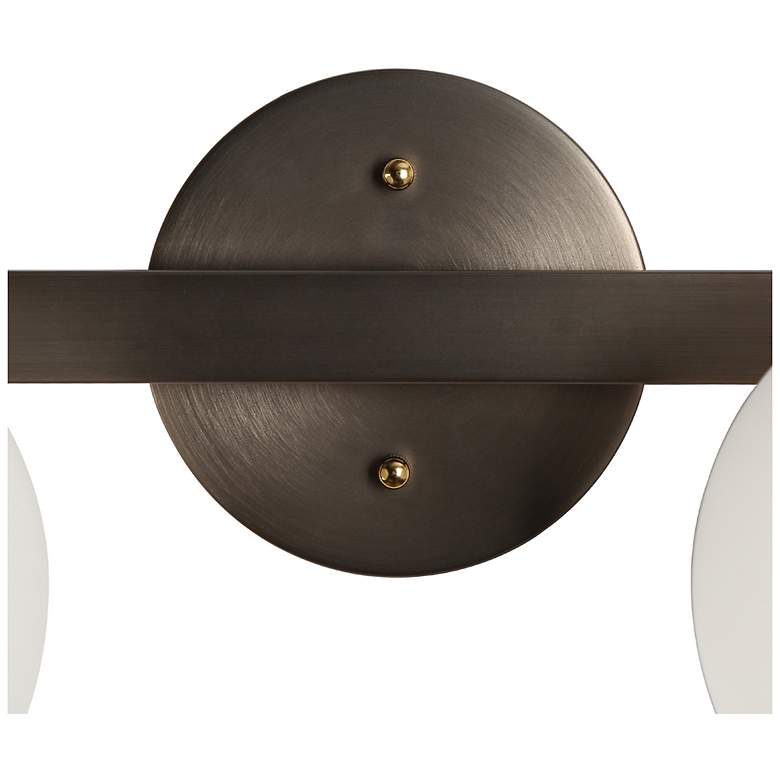 Image 5 Aladarimo 2-Light Opal Glass Bath Vanity Light more views