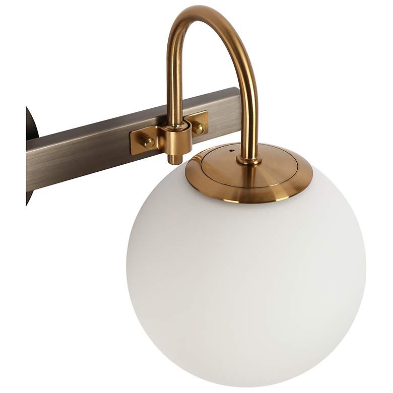 Image 6 Aladarimo 2-Light Opal Glass Bath Vanity Light more views