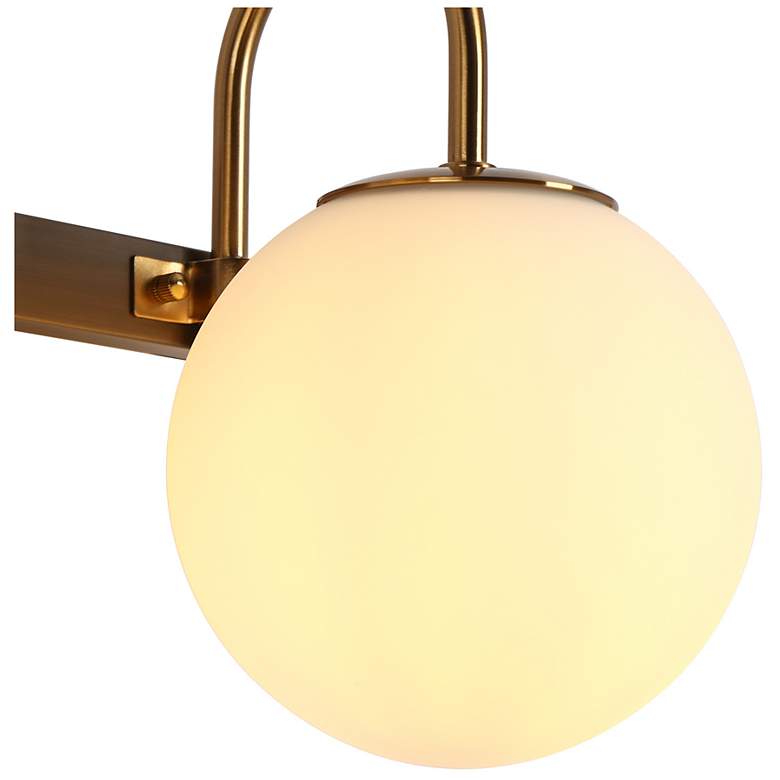 Image 7 Aladarimo 2-Light Opal Glass Bath Vanity Light more views