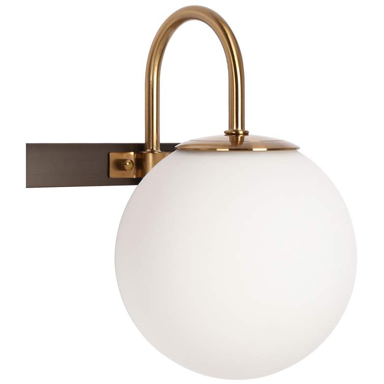 Image 7 Aladarimo 3-Light Opal Glass Bath Vanity Light more views