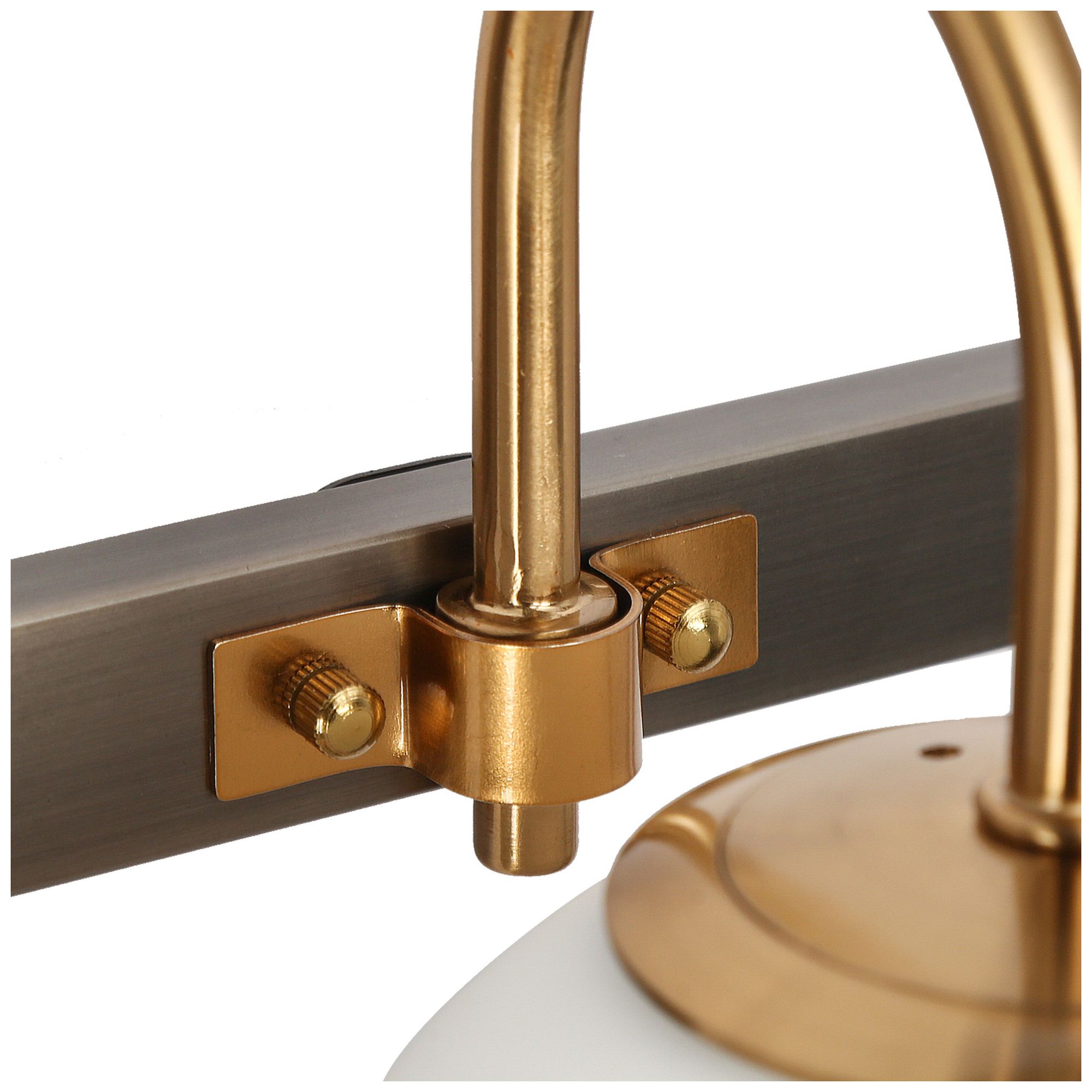 Aladarimo 4-Light Opal Glass Bath Vanity Light