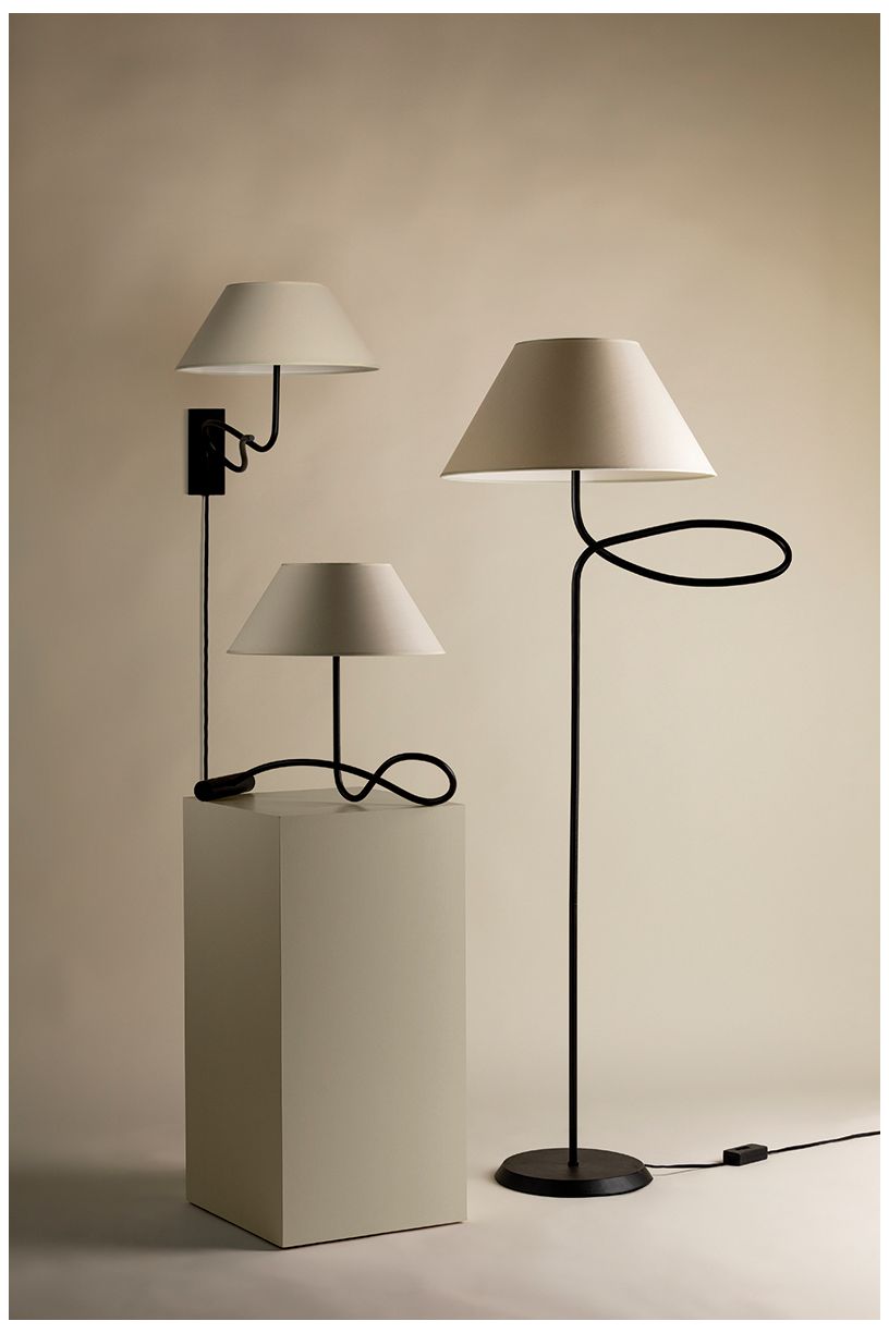 Image 2 Alameda Forged Iron Floor Lamp more views