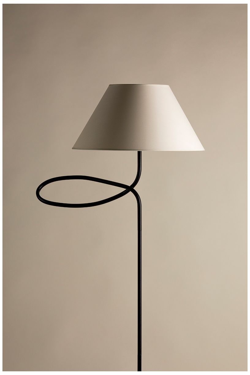 Image 3 Alameda Forged Iron Floor Lamp more views