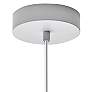 4_Alana 20" Wide White Metal Pendant Light more views