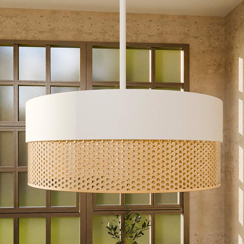 Image 1 Alani 4-Light Matte White Pendant Light
