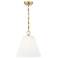 Alaric by Z-Lite Modern Gold 14 inch 1 Light Pendant