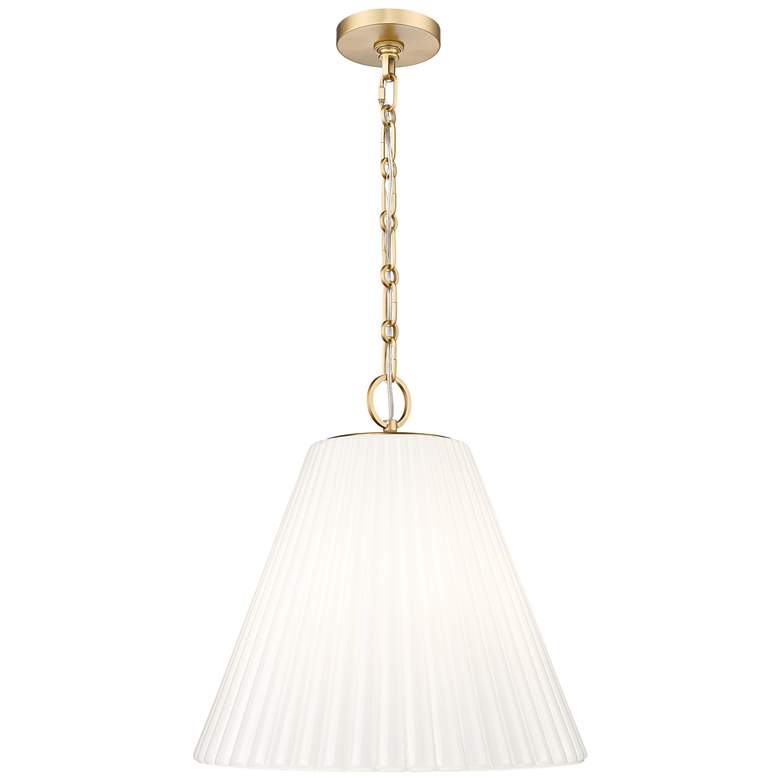 Image 1 Alaric by Z-Lite Modern Gold 18 inch 3 Light Pendant