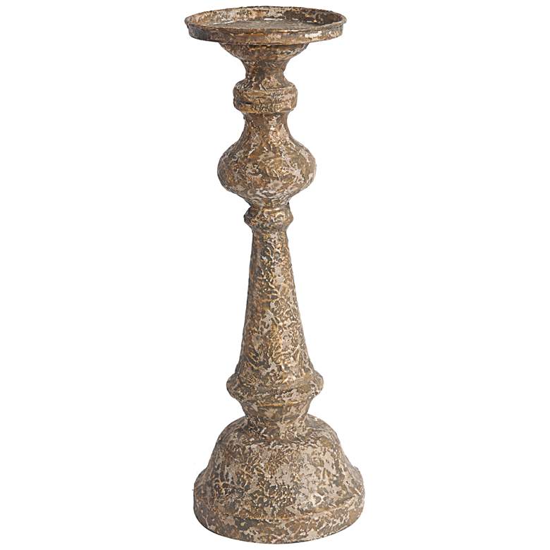 Image 1 Alastair 17.5" Antique Bronze Triumph Candle Holder