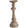Alastair 17.5" Antique Bronze Triumph Candle Holder