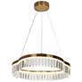 1_Alastair 21 3/4" Wide Plating Brass LED Chandelier