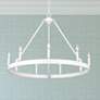 1_Alastair 32" Wide Chandelier in Matte White
