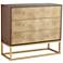 Alban 39" Wide Luxe 3-Drawer Chest