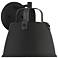 Albany 10.75" Wide 1-Light Black Outdoor Wall Light