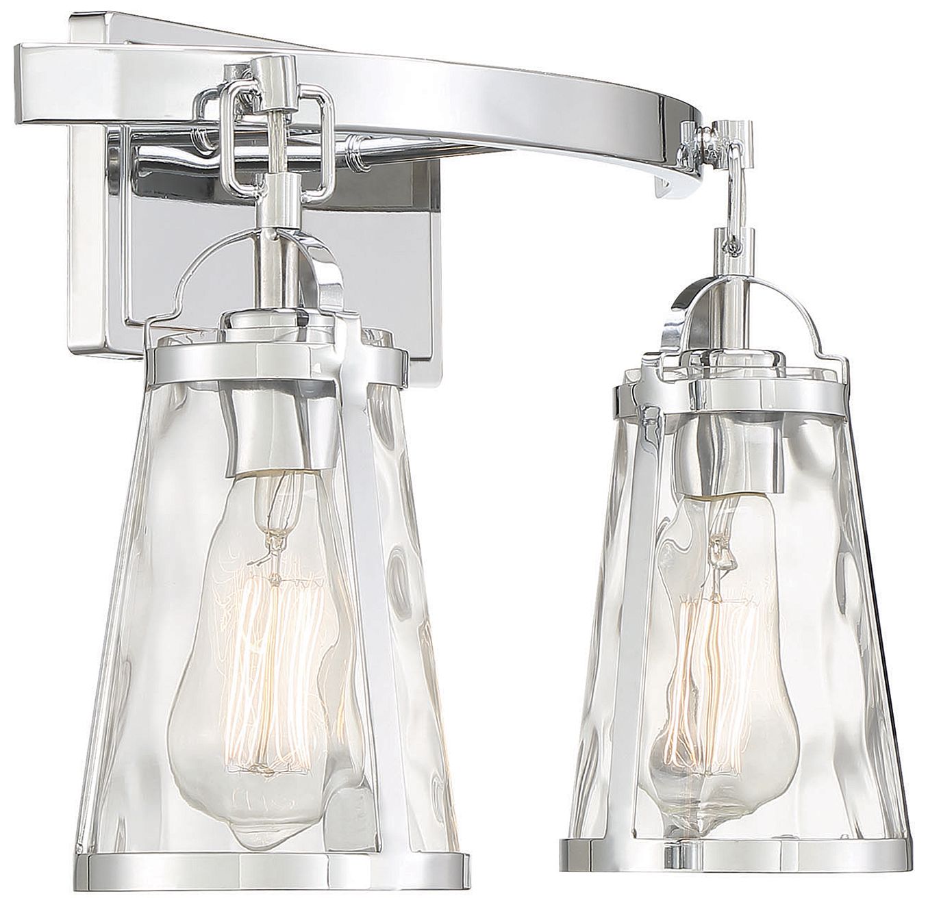 Thumbnail4 of Albany 2-Light Bathroom Vanity Light in Polished Chrome more views