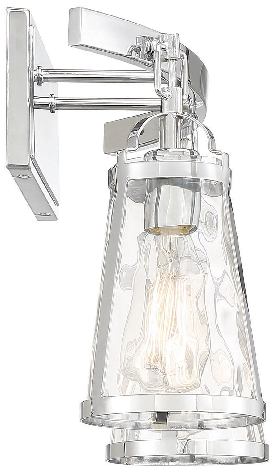 Albany 2-Light Bathroom Vanity Light in Polished Chrome