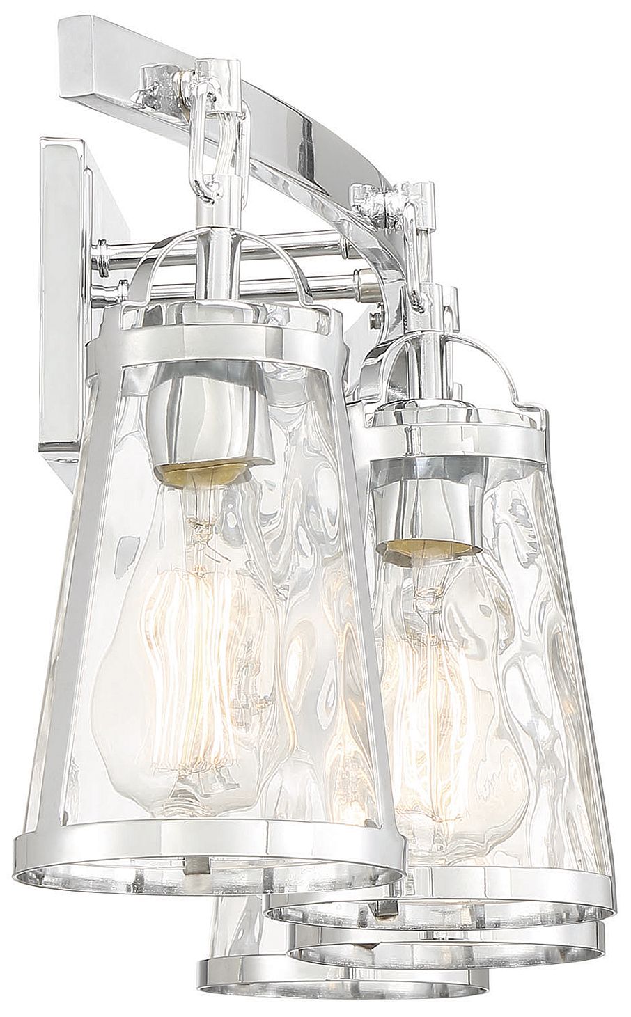 Image 5 Albany 4-Light Bathroom Vanity Light in Polished Chrome more views