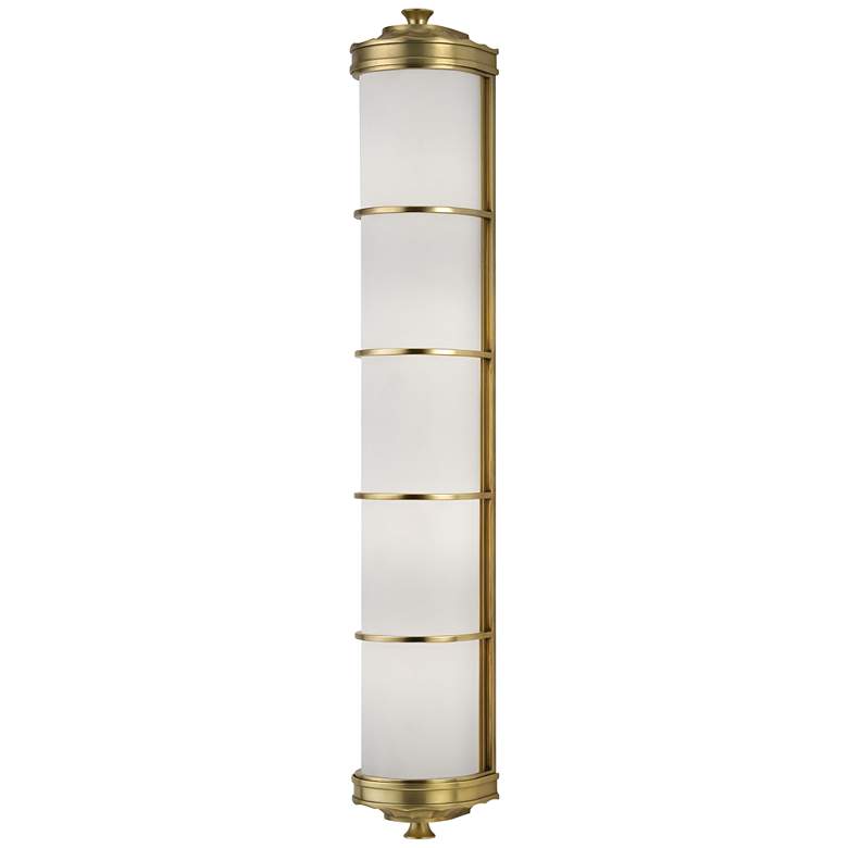 Image 1 Albany 4 Light Wall Sconce Aged Brass