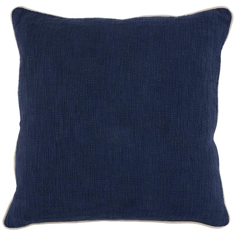 Image 1 Albany Blue Navy 22" Square Decorative Pillow
