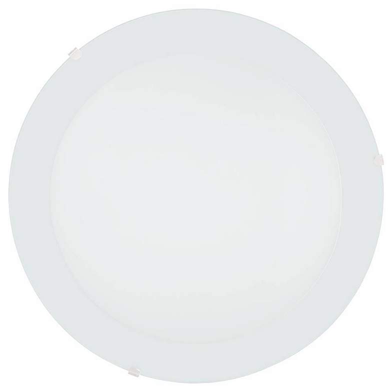 Image 1 Albedo 1 11.38" Wide White Acrylic LED Ceiling Light