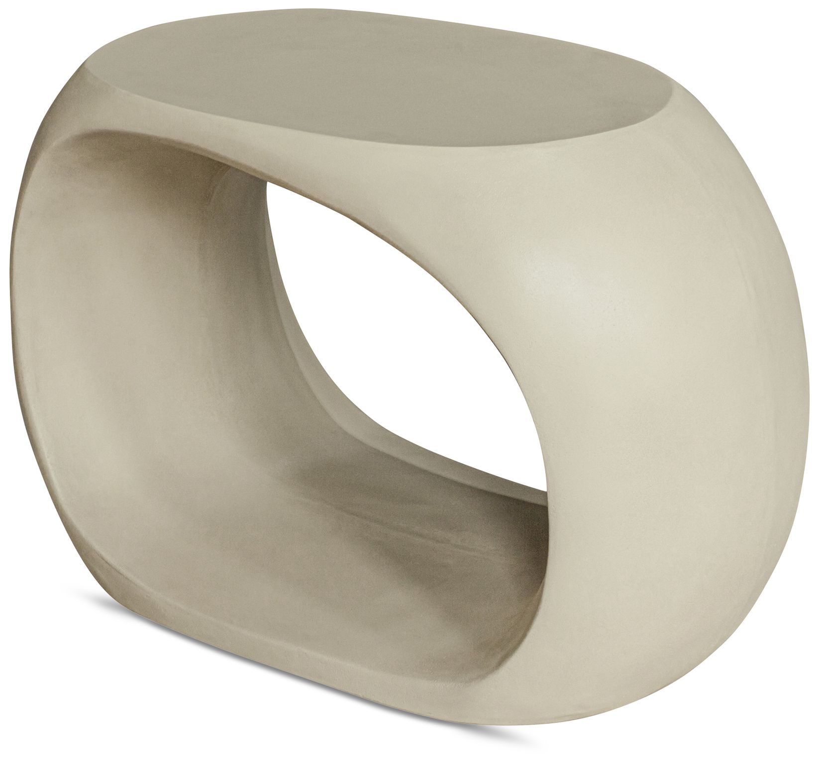 Image 2 Albers Outdoor Stool Cream more views