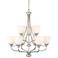 Alberta 32" Wide Brushed Nickel 9-Light Chandelier