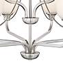 3_Alberta 32" Wide Brushed Nickel 9-Light Chandelier more views