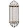 Albion 6 1/2" Wide 8-Light Aged Brass LED Wall Sconce