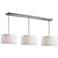 Albion by Z-Lite Brushed Nickel 9 Light Island Pendant