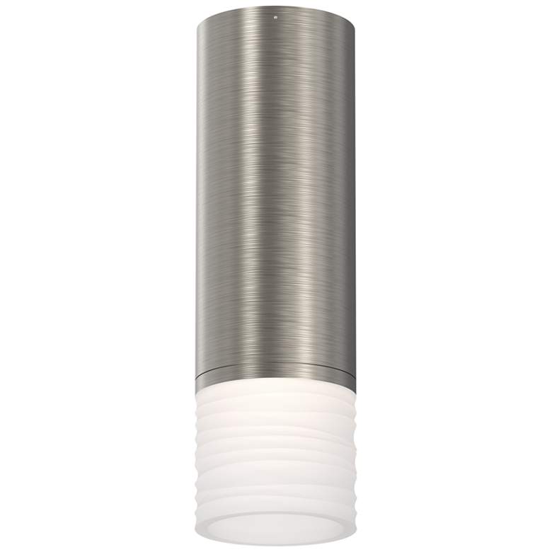 Image 1 ALC 3" Wide Satin Nickel LED Conduit Mount Ceiling Light