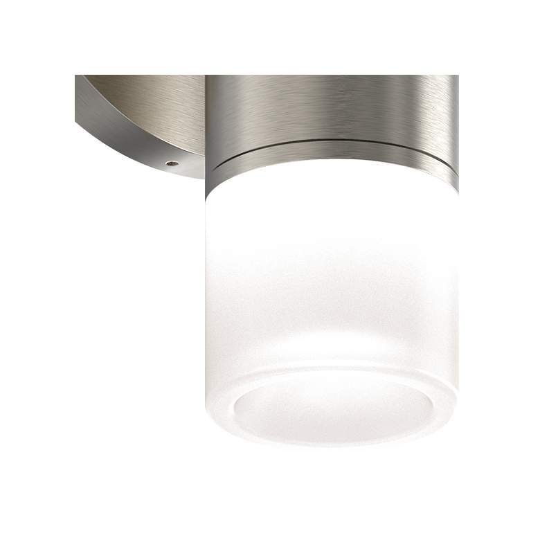 Image 2 ALC™ 8 1/2"H Satin Nickel Two-Sided LED Wall Sconce more views