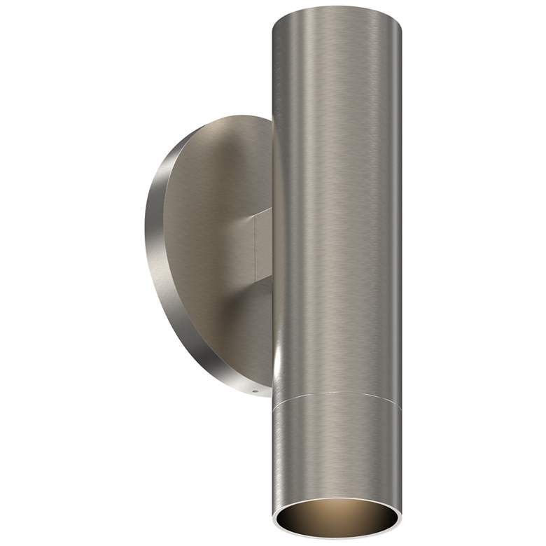 Image 1 ALC™ 8 1/4"H Satin Nickel One-Sided LED Wall Sconce