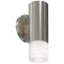 ALC&trade; 9 1/4"H Satin Nickel One-Sided LED Wall Sconce
