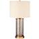 Alcazar Brass and Mercury Glass Table Lamp