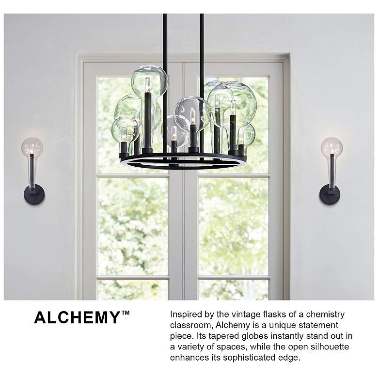 Image 6 Alchemy 37 3/4" Wide Brass Chandelier by Hinkley Lighting more views