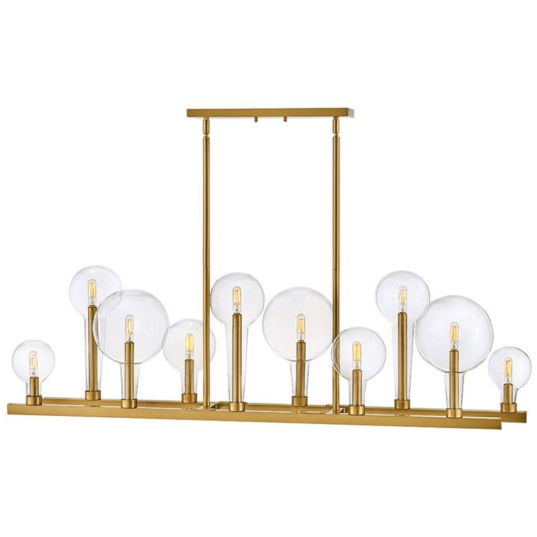 Image 1 Alchemy 48 1/4" Wide Brass Chandelier by Hinkley Lighting